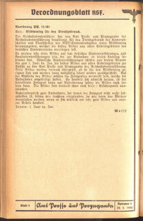 Verordnungsblatt des Reichsstudentenführers 19400520 Seite: 74