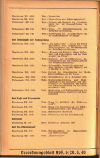 Verordnungsblatt des Reichsstudentenführers 19400520 Seite: 84