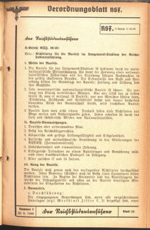 Verordnungsblatt des Reichsstudentenführers 19400520 Seite: 9