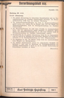 Verordnungsblatt des Reichsstudentenführers 19400523 Seite: 19