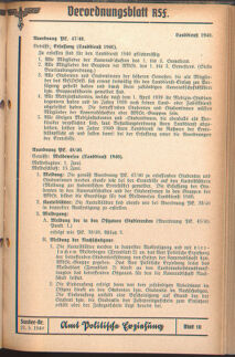 Verordnungsblatt des Reichsstudentenführers 19400523 Seite: 21