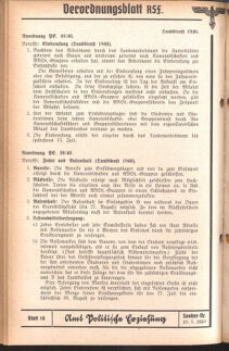 Verordnungsblatt des Reichsstudentenführers 19400523 Seite: 22