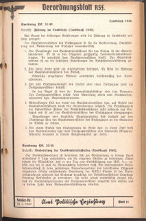 Verordnungsblatt des Reichsstudentenführers 19400523 Seite: 23