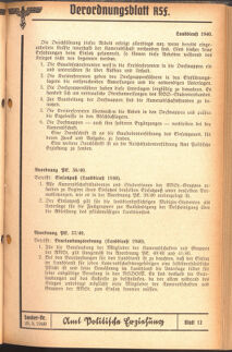 Verordnungsblatt des Reichsstudentenführers 19400523 Seite: 25