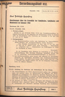 Verordnungsblatt des Reichsstudentenführers 19400523 Seite: 5