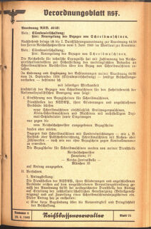 Verordnungsblatt des Reichsstudentenführers 19400620 Seite: 21