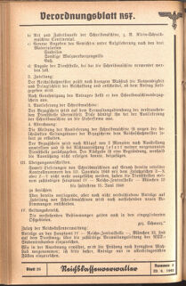 Verordnungsblatt des Reichsstudentenführers 19400620 Seite: 22