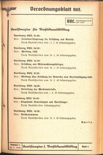 Verordnungsblatt des Reichsstudentenführers 19400620 Seite: 31