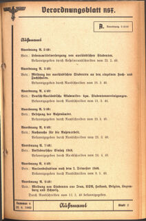 Verordnungsblatt des Reichsstudentenführers 19400620 Seite: 53