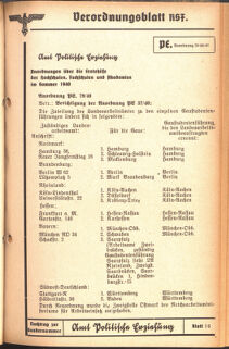 Verordnungsblatt des Reichsstudentenführers 19400620 Seite: 59