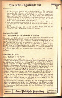 Verordnungsblatt des Reichsstudentenführers 19400620 Seite: 62