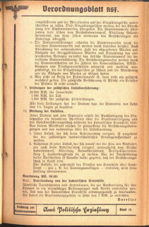 Verordnungsblatt des Reichsstudentenführers 19400620 Seite: 65