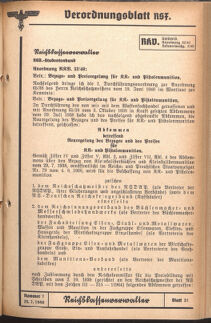 Verordnungsblatt des Reichsstudentenführers 19400720 Seite: 13