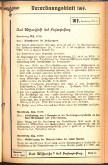 Verordnungsblatt des Reichsstudentenführers 19400720 Seite: 41