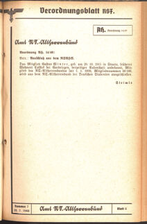 Verordnungsblatt des Reichsstudentenführers 19400720 Seite: 47