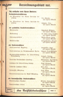 Verordnungsblatt des Reichsstudentenführers 19400720 Seite: 7