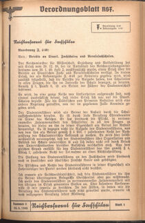 Verordnungsblatt des Reichsstudentenführers 19400830 Seite: 27