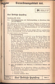 Verordnungsblatt des Reichsstudentenführers 19400830 Seite: 41