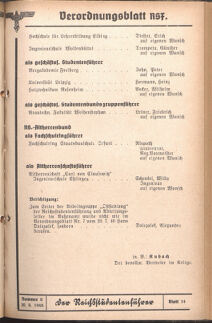 Verordnungsblatt des Reichsstudentenführers 19400830 Seite: 9