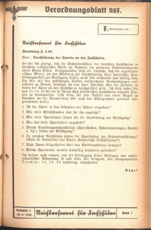 Verordnungsblatt des Reichsstudentenführers 19400930 Seite: 15