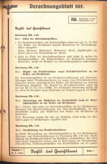 Verordnungsblatt des Reichsstudentenführers 19400930 Seite: 21