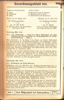 Verordnungsblatt des Reichsstudentenführers 19400930 Seite: 32