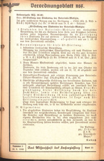 Verordnungsblatt des Reichsstudentenführers 19400930 Seite: 39