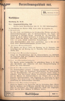 Verordnungsblatt des Reichsstudentenführers 19401030 Seite: 15