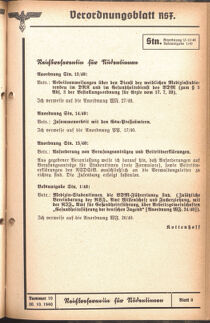 Verordnungsblatt des Reichsstudentenführers 19401030 Seite: 39