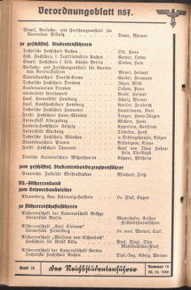 Verordnungsblatt des Reichsstudentenführers 19401030 Seite: 4