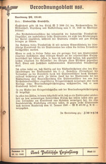 Verordnungsblatt des Reichsstudentenführers 19401030 Seite: 51