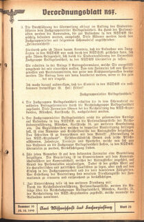 Verordnungsblatt des Reichsstudentenführers 19401030 Seite: 59