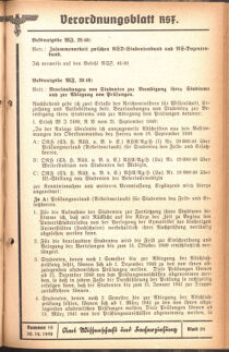 Verordnungsblatt des Reichsstudentenführers 19401030 Seite: 61