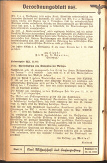 Verordnungsblatt des Reichsstudentenführers 19401030 Seite: 70