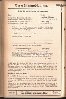 Verordnungsblatt des Reichsstudentenführers 19401130 Seite: 22