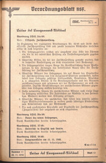 Verordnungsblatt des Reichsstudentenführers 19401130 Seite: 29