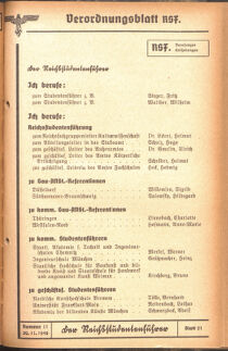 Verordnungsblatt des Reichsstudentenführers 19401130 Seite: 3