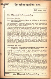 Verordnungsblatt des Reichsstudentenführers 19401130 Seite: 43