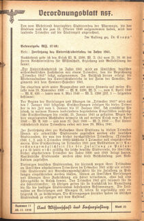 Verordnungsblatt des Reichsstudentenführers 19401130 Seite: 45