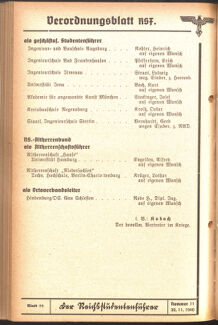 Verordnungsblatt des Reichsstudentenführers 19401130 Seite: 6