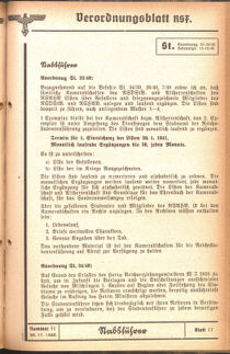 Verordnungsblatt des Reichsstudentenführers 19401130 Seite: 7