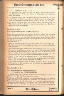 Verordnungsblatt des Reichsstudentenführers 19401130 Seite: 8