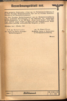 Verordnungsblatt des Reichsstudentenführers 19410115 Seite: 100