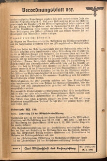 Verordnungsblatt des Reichsstudentenführers 19410115 Seite: 106