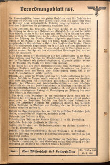 Verordnungsblatt des Reichsstudentenführers 19410115 Seite: 110