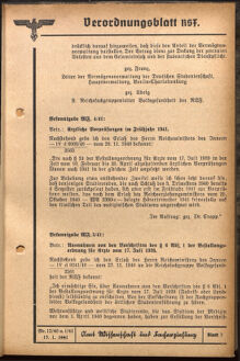 Verordnungsblatt des Reichsstudentenführers 19410115 Seite: 113