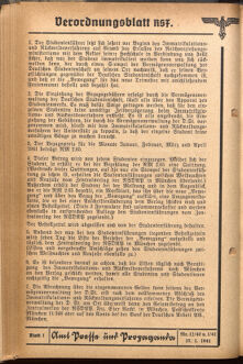 Verordnungsblatt des Reichsstudentenführers 19410115 Seite: 116