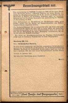 Verordnungsblatt des Reichsstudentenführers 19410115 Seite: 117