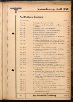 Verordnungsblatt des Reichsstudentenführers 19410115 Seite: 29