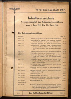 Verordnungsblatt des Reichsstudentenführers 19410115 Seite: 3